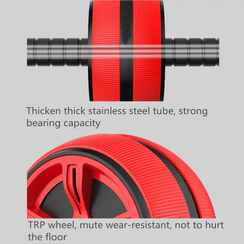 Ab Roller Wheel - Core Trainer for Arms, Back, & Belly
