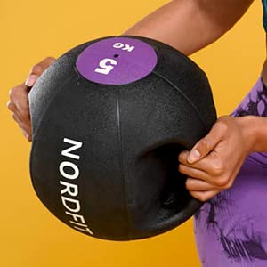 Lehecka Medicine Balls with Handles – Fitness & Home Gym Equipment
