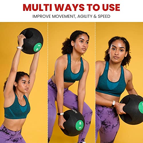 Lehecka Medicine Balls with Handles – Fitness & Home Gym Equipment