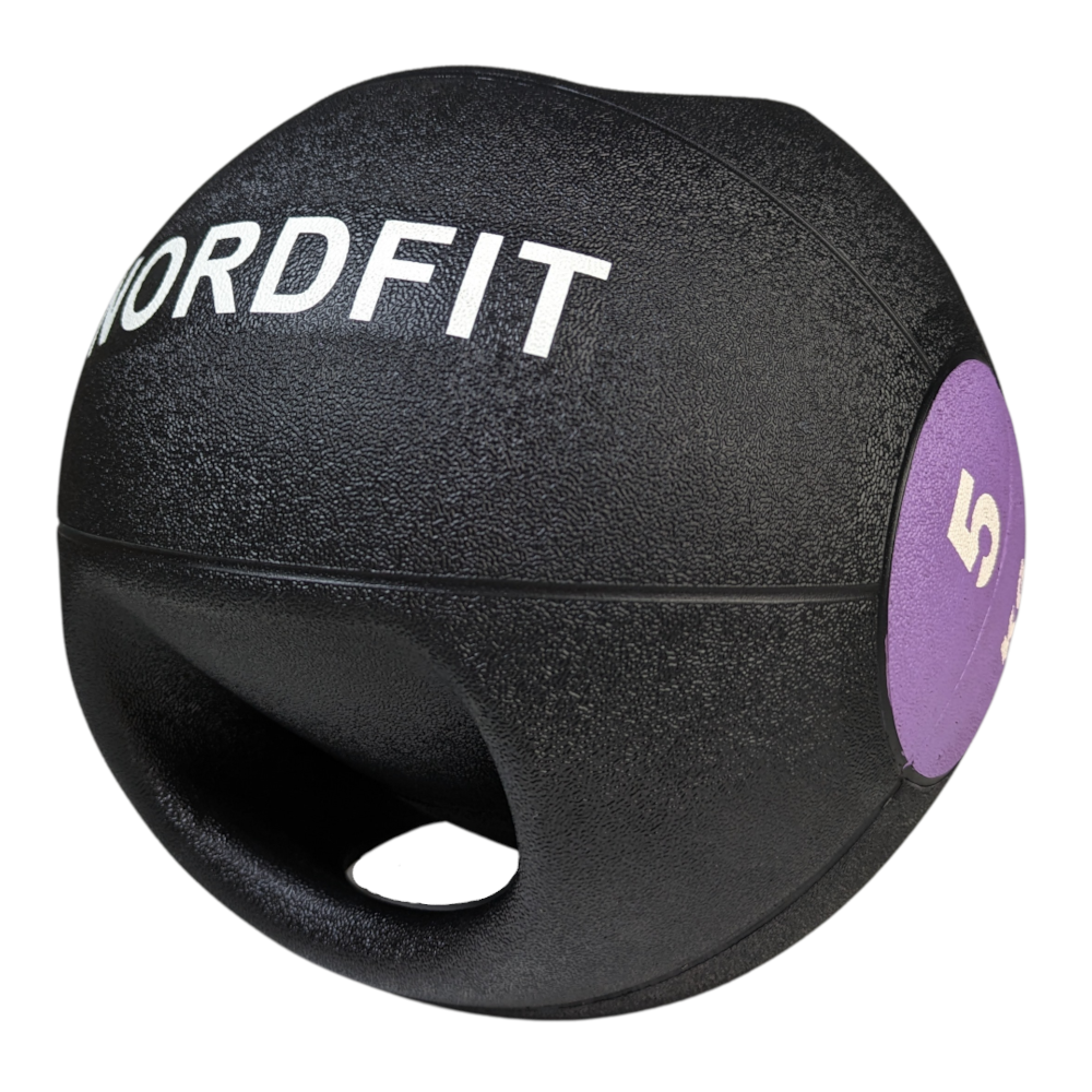Lehecka Medicine Balls with Handles – Fitness & Home Gym Equipment